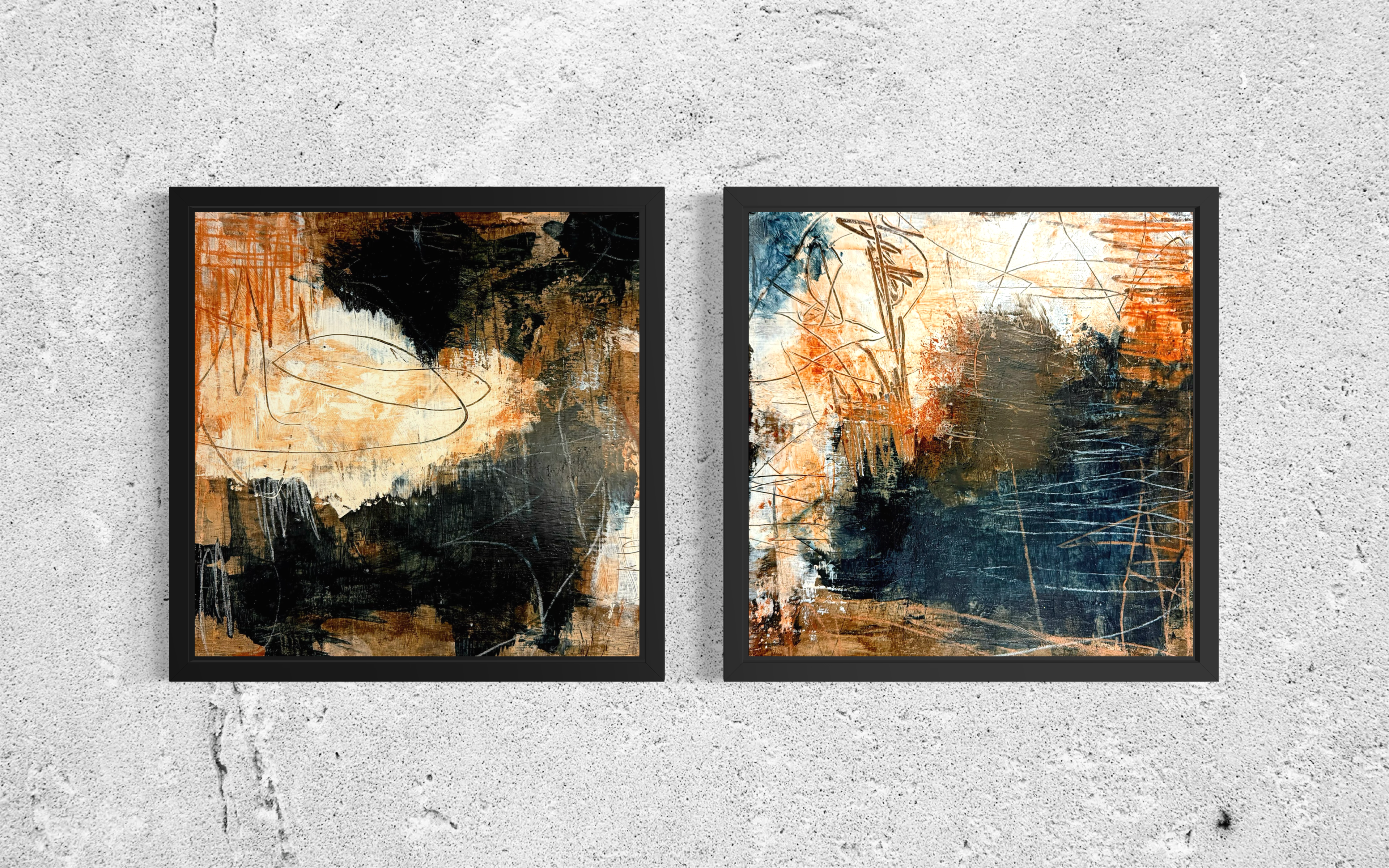 Original Collage On Paper